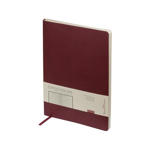 Ежедневник недатированный B5 Megapolis Flex (бордовый)