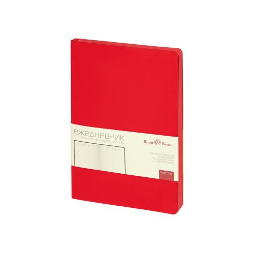 Ежедневник недатированный А5 Megapolis Color Flex New, красный