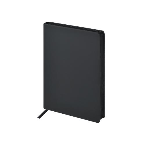 Ежедневник А5 Megapolis Color New soft-touch, черный