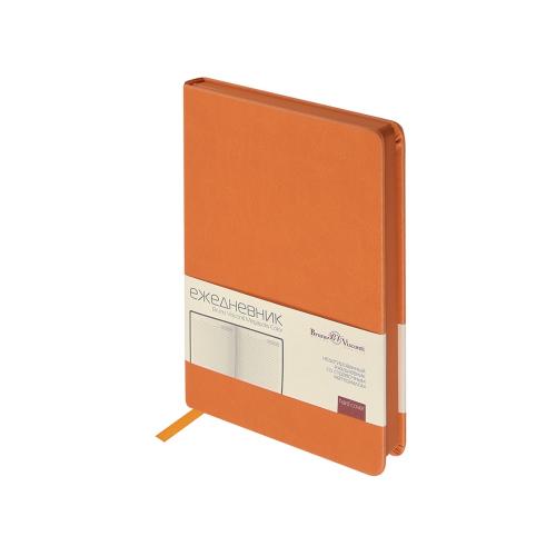 Ежедневник А5 Megapolis Color soft-touch, оранжевый