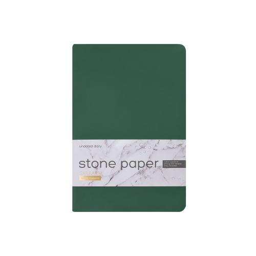 Ежедневник с каменной бумагой недатированный А5 Carrara; - купить необычные подарки в Воронеже