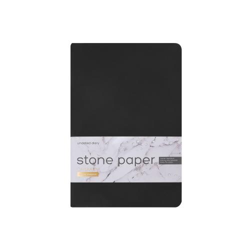 Ежедневник с каменной бумагой недатированный А5 Carrara; - купить необычные подарки в Воронеже