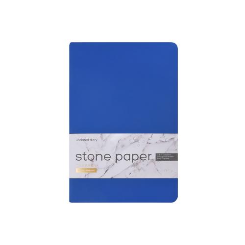 Ежедневник с каменной бумагой недатированный А5 Carrara; - купить необычные подарки в Воронеже