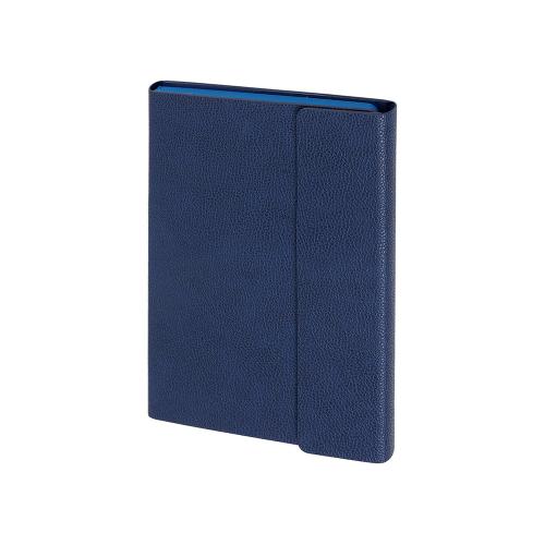 Ежедневник недатированный с магнитным клапаном А5 Venezia, темно-синий