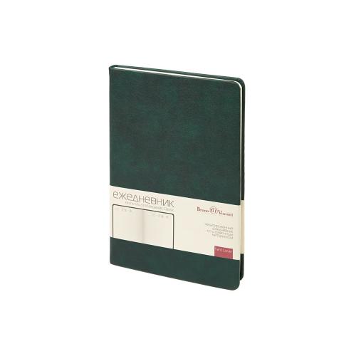 Ежедневник недатированный А5 Megapolis Classic, темно-зеленый