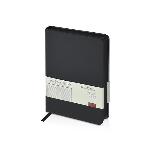 Ежедневник недатированный А6+ Megapolis Color, черный