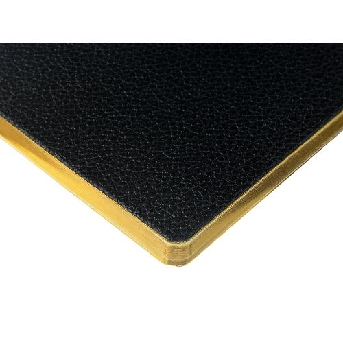 Еженедельник недатированный А6 Black с нашивкой; - купить подарки с логотипом в Воронеже