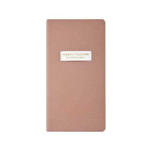 Еженедельник недатированный А6 Morandi. Пыльная роза с нашивкой; - купить необычные подарки в Воронеже