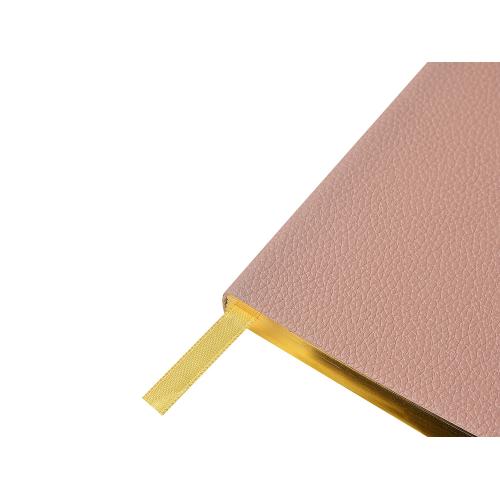 Еженедельник недатированный А6 Morandi. Пыльная роза с нашивкой; - купить именные сувениры в Воронеже