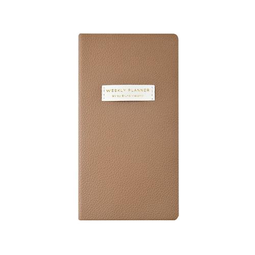 Еженедельник недатированный А6 Total beige с нашивкой; - купить необычные подарки в Воронеже