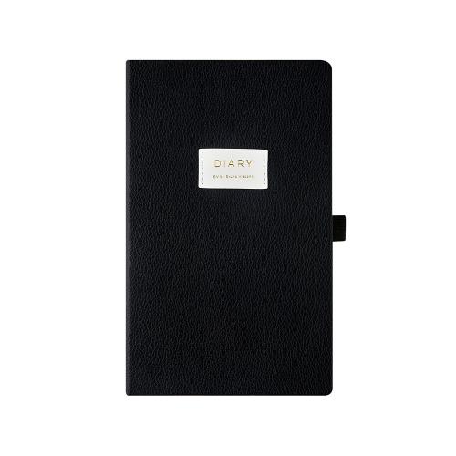 Ежедневник недатированный А5 Black с нашивкой; - купить необычные подарки в Воронеже