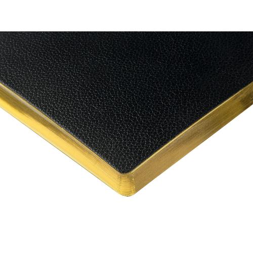 Ежедневник недатированный А5 Black с нашивкой; - купить подарки с логотипом в Воронеже