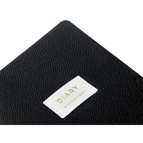 Ежедневник недатированный А5 Black с нашивкой; - купить необычные сувениры в Воронеже