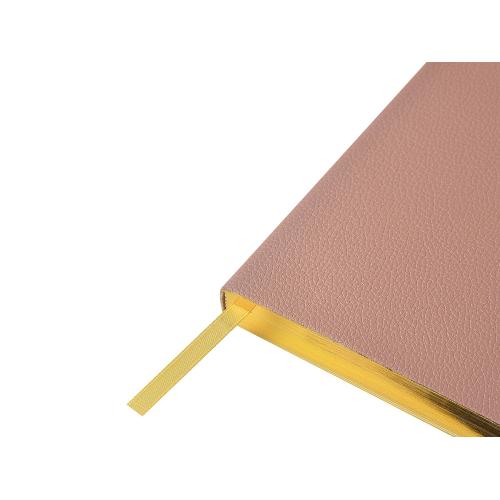 Ежедневник недатированный А5 Morandi. Пыльная роза с нашивкой; - купить именные сувениры в Воронеже