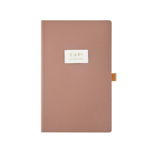 Ежедневник недатированный А5 Morandi. Пыльная роза с нашивкой; - купить необычные подарки в Воронеже