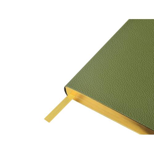 Ежедневник недатированный А5 Verde с нашивкой; - купить именные сувениры в Воронеже