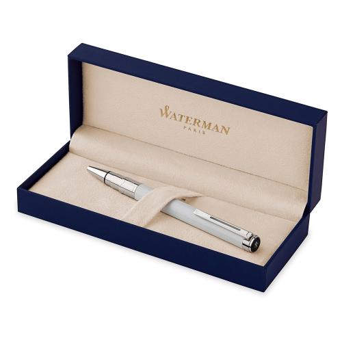 Ручка шариковая Waterman Perspective Pure White CT M; - купить необычные подарки в Воронеже