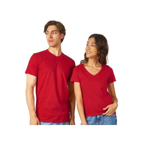 Футболка Heavy Super Club мужская с V-образным вырезом; - купить подарки с логотипом в Воронеже