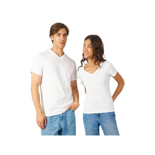 Футболка Heavy Super Club женская с V-образным вырезом; - купить подарки с логотипом в Воронеже