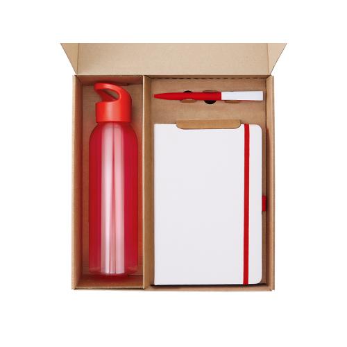 Подарочный набор с бутылкой для воды. блокнотом, ручкой и ланчбоксом; - купить необычные подарки в Воронеже