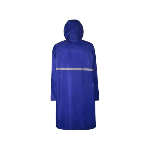 Длинный дождевик Lanai  из полиэстера со светоотражающей тесьмой; - купить именные сувениры в Воронеже