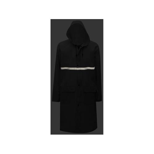 Длинный дождевик Lanai  из полиэстера со светоотражающей тесьмой; - купить подарки с логотипом в Воронеже