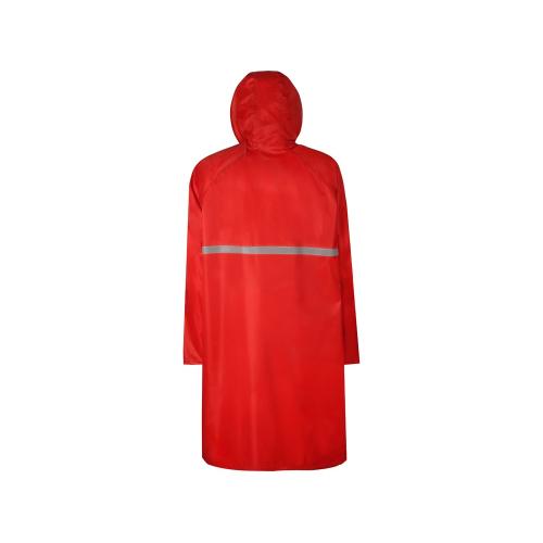 Длинный дождевик Lanai  из полиэстера со светоотражающей тесьмой; - купить именные сувениры в Воронеже