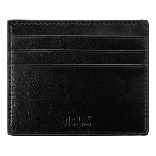 Картхолдер для 6 пластиковых карт с RFID-защитой Fabrizio; - купить подарки с логотипом в Воронеже