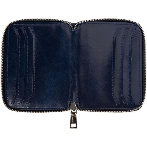 Картхолдер на молнии для 8 пластиковых карт с RFID защитой Fabrizio; - купить именные сувениры в Воронеже