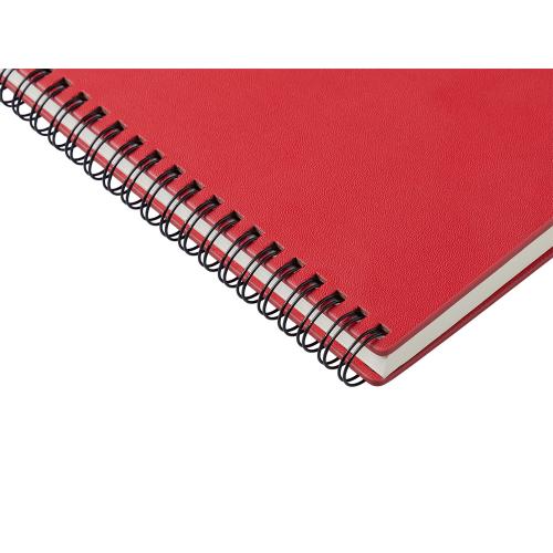 Блокнот А5 Dante из искусственной кожи на спирали; - купить необычные подарки в Воронеже