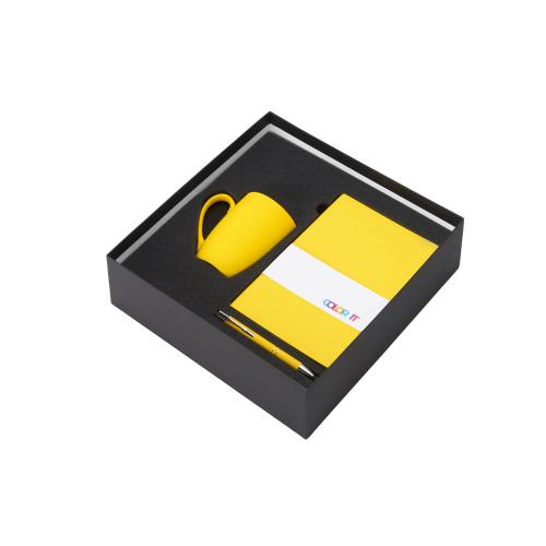 Подарочный набор с блокнотом С1, металлической ручкой и кружкой; - купить необычные подарки в Воронеже