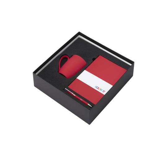 Подарочный набор с блокнотом С1, металлической ручкой и кружкой; - купить необычные подарки в Воронеже