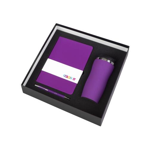 Подарочный набор с блокнотом С1, металлической ручкой и термокружкой; - купить необычные подарки в Воронеже