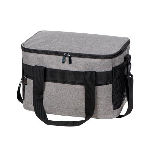 Подарочный набор с пледом и колонкой в сумке - холодильнике  Musical trek; - купить подарки с логотипом в Воронеже