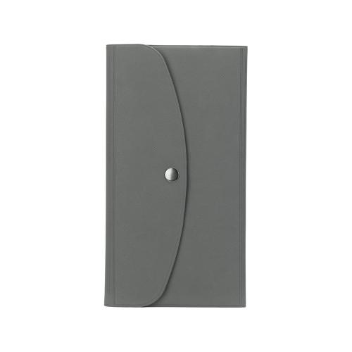 Органайзер для документов на кнопке с отделением для купюр и ручки, упаковка в индивидуальный пакет; - купить именные сувениры в Воронеже