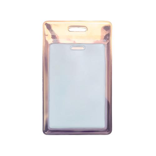 Чехол для пропуска переливающийся Aurora; - купить именные сувениры в Воронеже