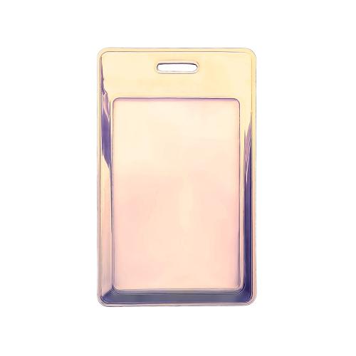 Чехол для пропуска переливающийся Aurora; - купить необычные подарки в Воронеже