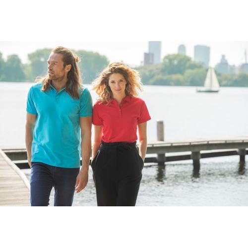 Мужское поло Beryl из переработанных органических материалов с коротким рукавом; - купить именные сувениры в Воронеже