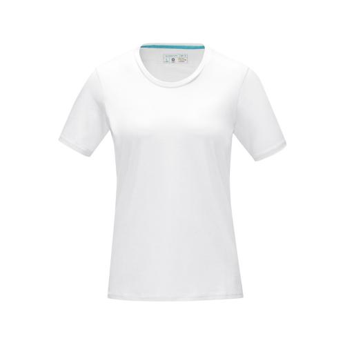Женская футболка Azurite с коротким рукавом, изготовленная из натуральных материалов; - купить необычные подарки в Воронеже