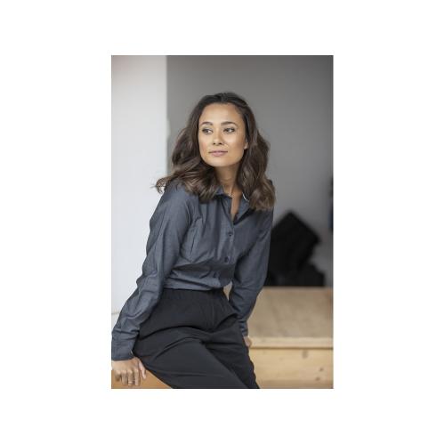 Cuprite Женская рубашка с длинным рукавом, изготовленная из натуральных материалов; - купить именные сувениры в Воронеже