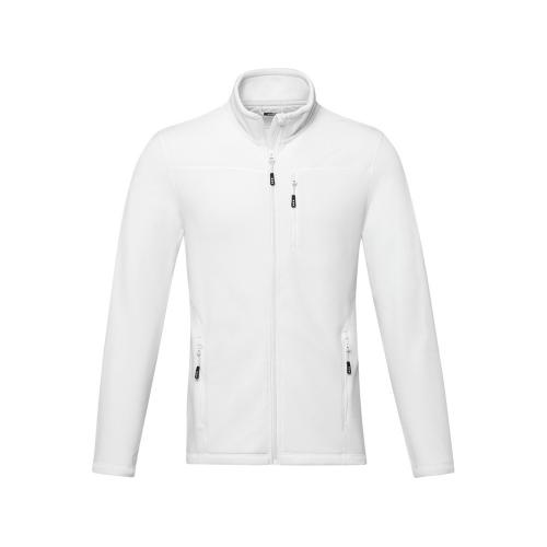 Мужская флисовая куртка Amber на молнии из переработанных материалов по стандарту GRS; - купить необычные подарки в Воронеже