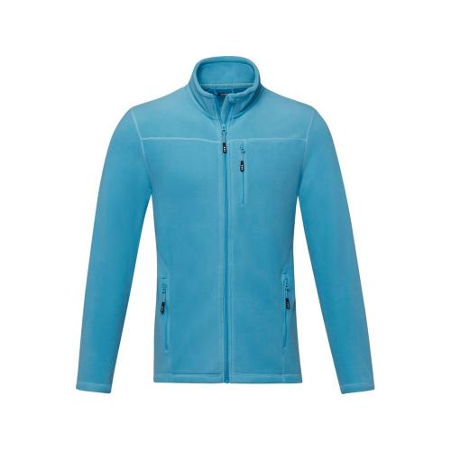 Мужская флисовая куртка Amber на молнии из переработанных материалов по стандарту GRS; - купить необычные подарки в Воронеже