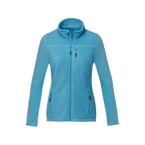 Женская флисовая куртка Amber на молнии из переработанных материалов по стандарту GRS; - купить необычные подарки в Воронеже