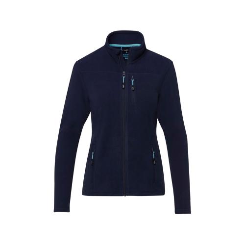 Женская флисовая куртка Amber на молнии из переработанных материалов по стандарту GRS; - купить необычные подарки в Воронеже