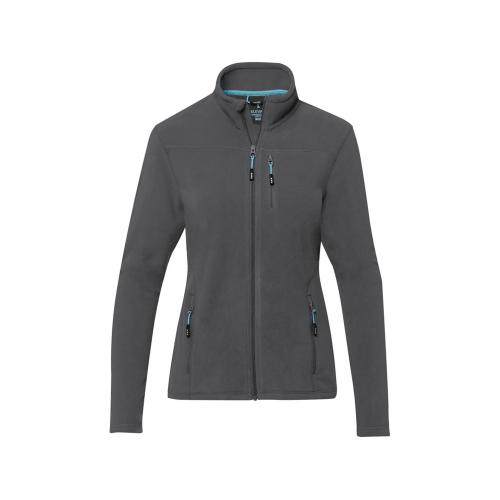 Женская флисовая куртка Amber на молнии из переработанных материалов по стандарту GRS; - купить необычные подарки в Воронеже