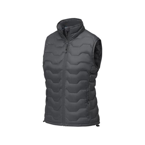 Женская утепленная телогрейка Epidote из материалов, переработанных по стандарту GRS - Storm grey