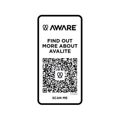 Avalite футболка унисекс Aware™ из переработанных материалов с коротким рукавом - Белый; - купить подарки с логотипом в Воронеже