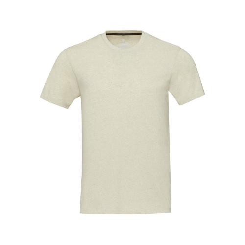 Avalite футболка унисекс Aware™ из переработанных материалов с коротким рукавом - Бежевый; - купить необычные подарки в Воронеже