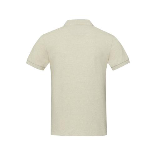 Emerald поло унисекс с коротким рукавом из переработанных материалов Aware™. - Бежевый; - купить необычные сувениры в Воронеже