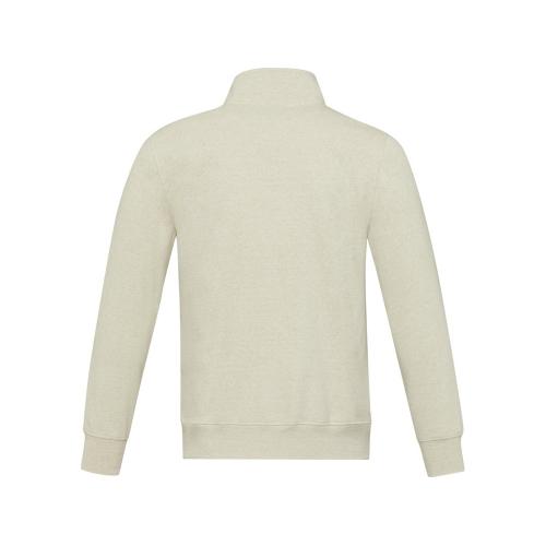 Galena унисекс-свитер с полноразмерной молнией из переработанных материалов Aware™  - Бежевый; - купить необычные сувениры в Воронеже